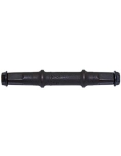 Cotterless B.B Axle Square Bolt Style 127.5mm Black.